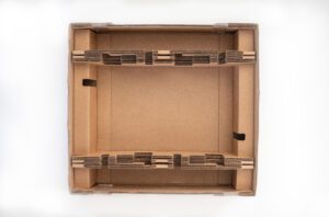 packaging box top view